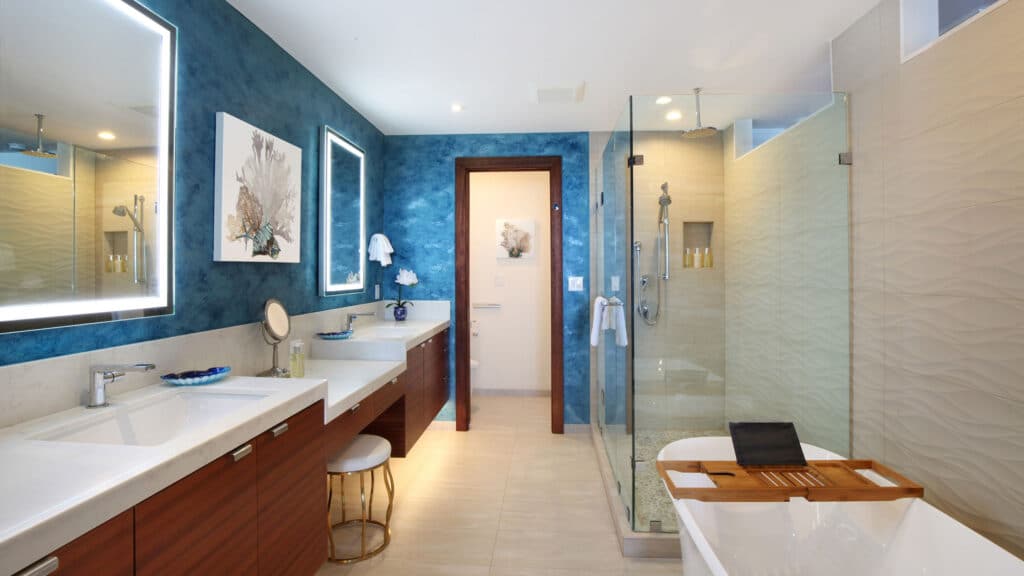 Poipu Kapili Resort #59 - Master Bedroom Suite Bath - Parrish Kauai